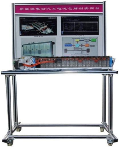 HY-QCX703新能源汽车动力电池结构展示台