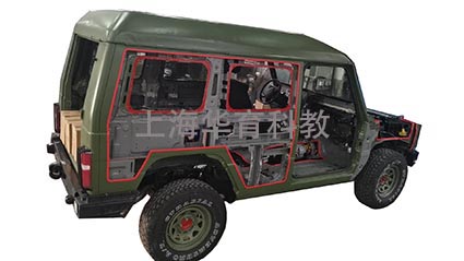 HY-QC271北京BJ80整车解剖车辆实训台