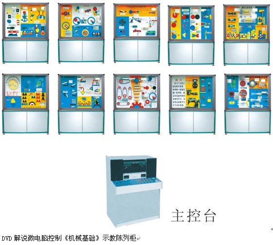 HY-810JC型《机械基础》示教陈列柜