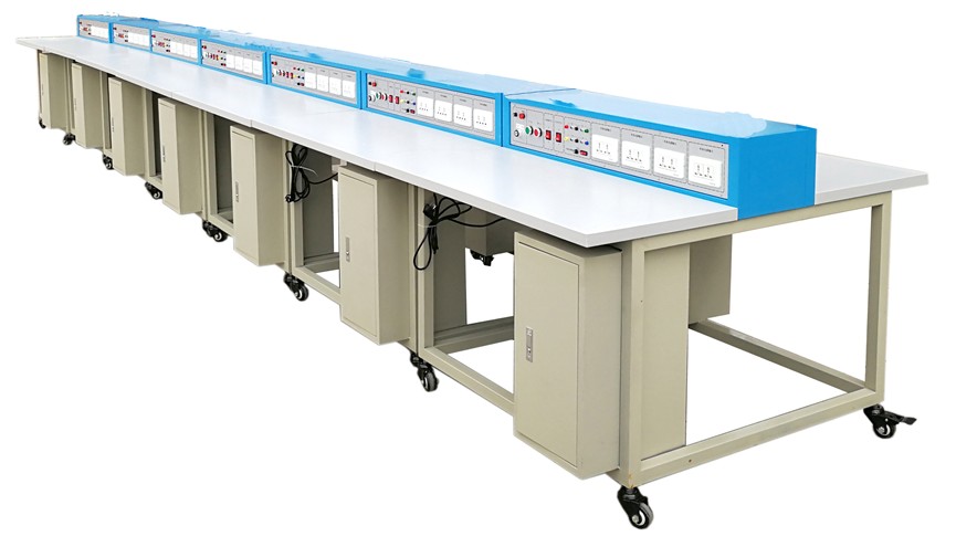 HYGY-80C电子工艺焊接装配生产线（双面四工位）