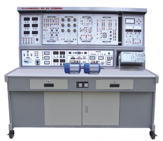HYL-3000C型立式电工模电数电电气控制实验装置（带直流电机实验）